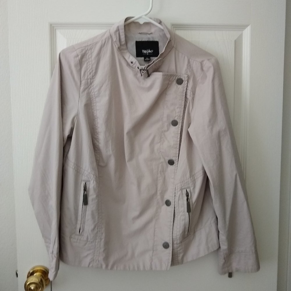 Mossimo Supply Co. Women's Jacket Lightweight Cotton XL khaki New